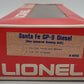 Lionel 6-8255 O Gauge Santa Fe GP-9 Dummy Diesel Locomotive EX/Box