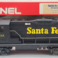 Lionel 6-8255 O Gauge Santa Fe GP-9 Dummy Diesel Locomotive EX/Box