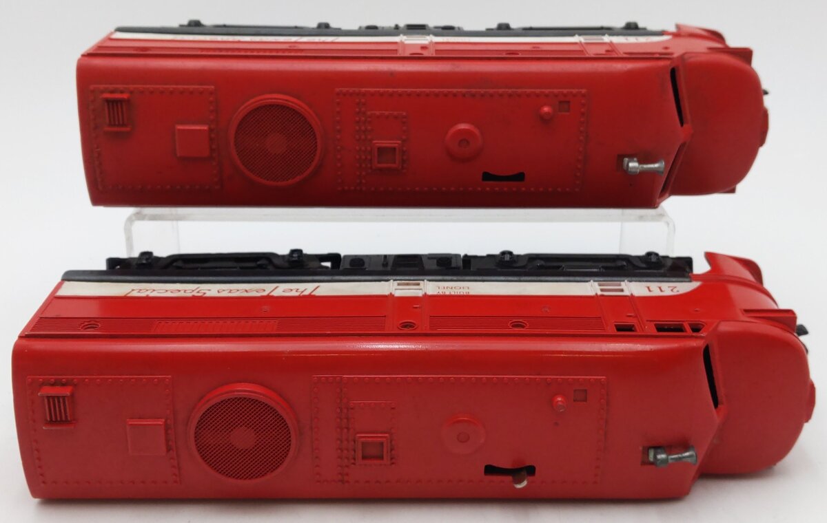 Lionel 211 Vintage O Texas Special AA Diesel Set VG