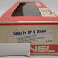 Lionel 6-8250 O Gauge Santa Fe GP9 Powered Diesel Engine #8250 VG/Box