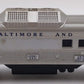 Lionel 404 Vintage O Baltimore & Ohio RDC Budd Baggage & Mail Car VG