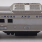 Lionel 404 Vintage O Baltimore & Ohio RDC Budd Baggage & Mail Car VG