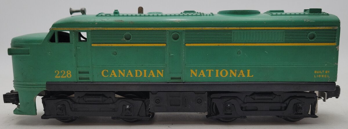 Lionel 228 Vintage O Canadian National Alco A Pwd. Diesel Locomotive - RARE VG