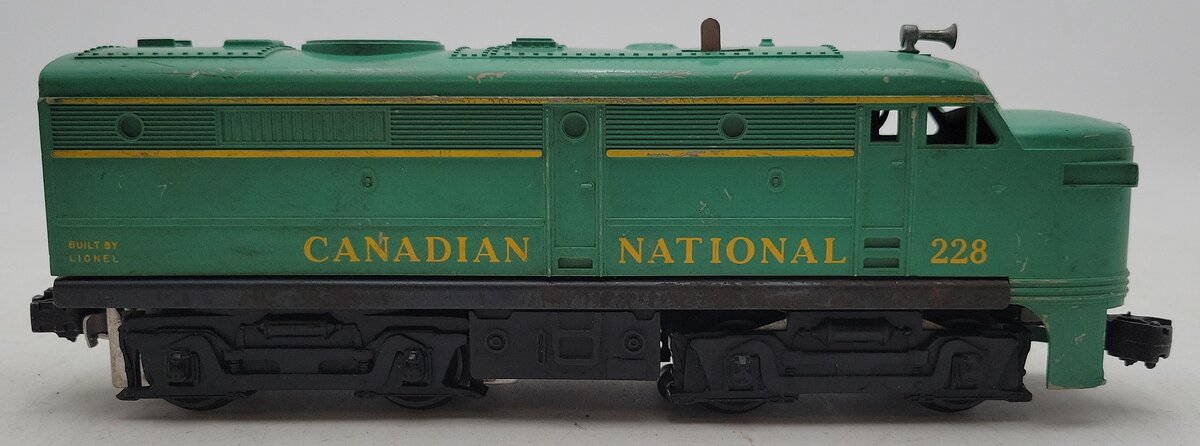 Lionel 228 Vintage O Canadian National Alco A Pwd. Diesel Locomotive - RARE VG