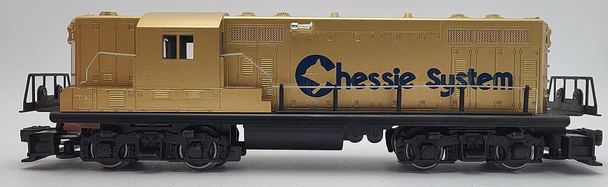 Lionel 6-8359 O Gauge Chessie System GM Gold GP7 Diesel Engine EX/Box