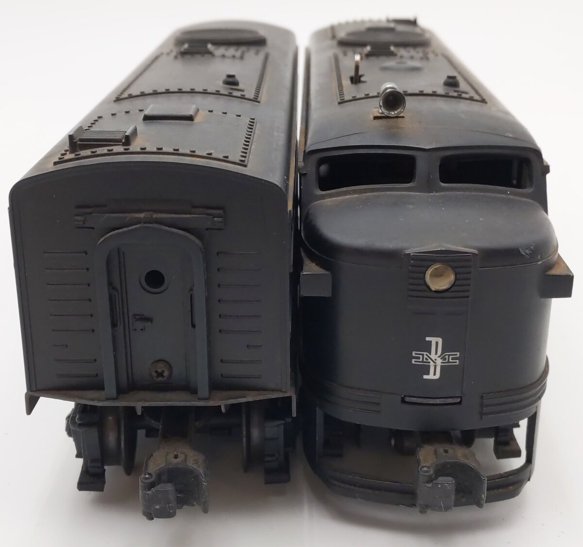 Lionel 217 Vintage O Boston & Maine Alco A&B Diesel Locomotive Set VG
