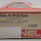 Lionel 6-8355 O Gauge Santa Fe GP-20 Non-Powered Diesel Locomotive w/Horn #8355 VG/Box