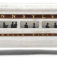 Lionel 2544 Vintage O Pennsylvania Molly Pitcher Aluminum Pullman Car VG