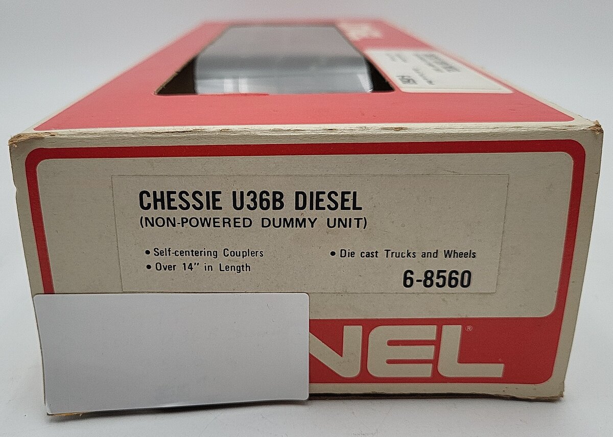 Lionel 6-8560 O Chesapeake and Ohio U36B Non-Powered Diesel Locomotive #8560 EX/Box