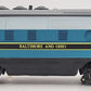 Lionel 6-8363 O Gauge Baltimore & Ohio F3 Powered A Unit Diesel Locomotive EX/Box