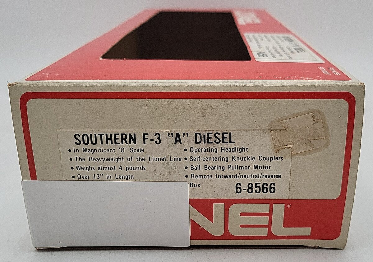 Lionel 6-8566 O Gauge Southern F-3 A Diesel Locomotive EX/Box