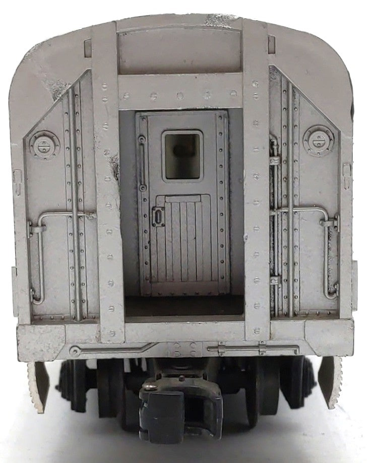 Lionel 2551 Vintage O Canadian Pacific Banff Park Aluminum Observation Car VG
