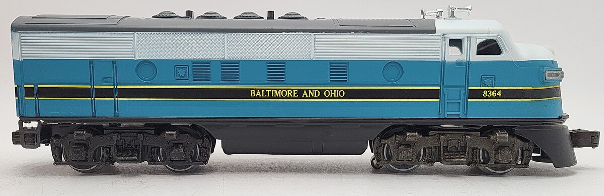 Lionel 6-8364 O Gauge Baltimore & Ohio F3 A Non-Powered Diesel Locomotive EX/Box