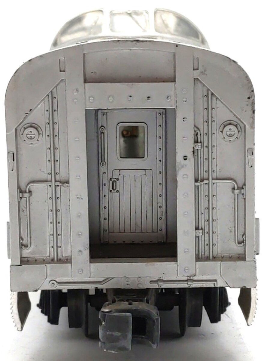 Lionel 2552 Vintage O Canadian Pacific Skyline 500 Aluminum Vista Dome Car VG