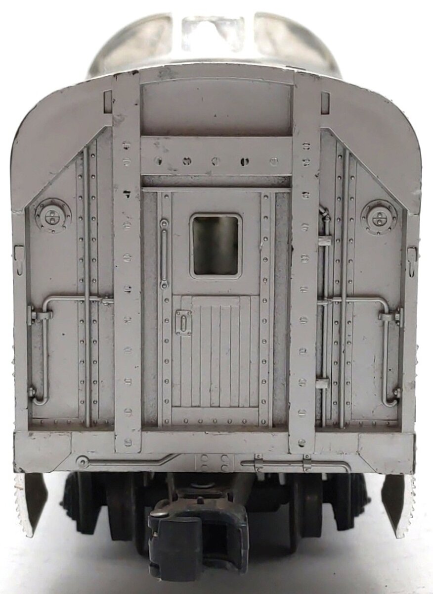 Lionel 2552 Vintage O Canadian Pacific Skyline 500 Aluminum Vista Dome Car VG