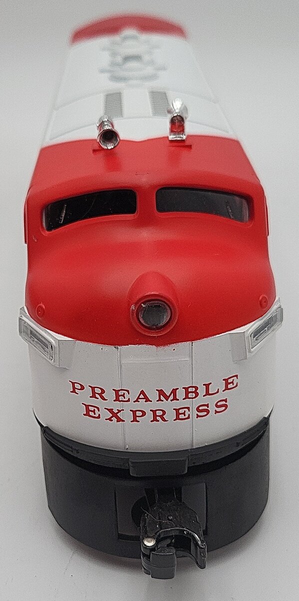 Lionel 6-8568 O Gauge Preamble Express F3 A Diesel Locomotive #8568 EX/Box