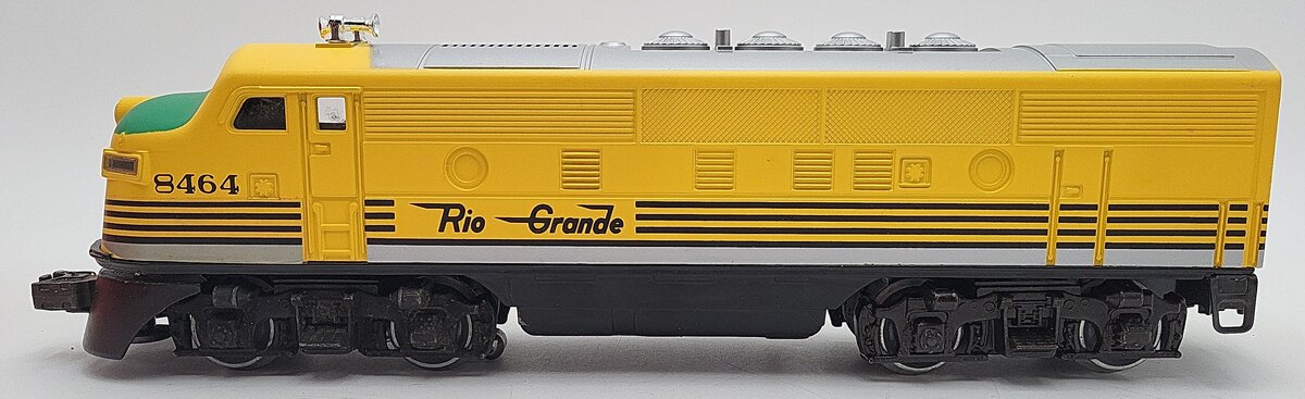Lionel 6-8464 O Gauge Rio Grande F3 A Powered Diesel Locomotive #8464 EX/Box