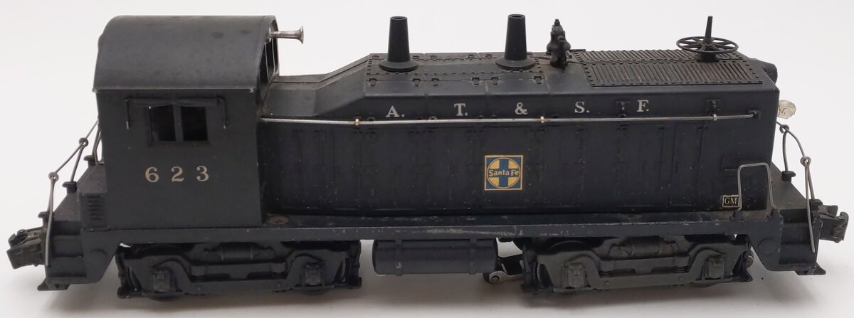Lionel 623 Vintage O Santa Fe NW-2 Diesel Switcher VG
