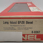 Lionel 6-8367 O Gauge Long Island GP20 Non-Powered Diesel Locomotive VG/Box