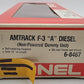Lionel 6-8467 O Amtrak F3A Non-Powered Diesel Locomotive EX/Box