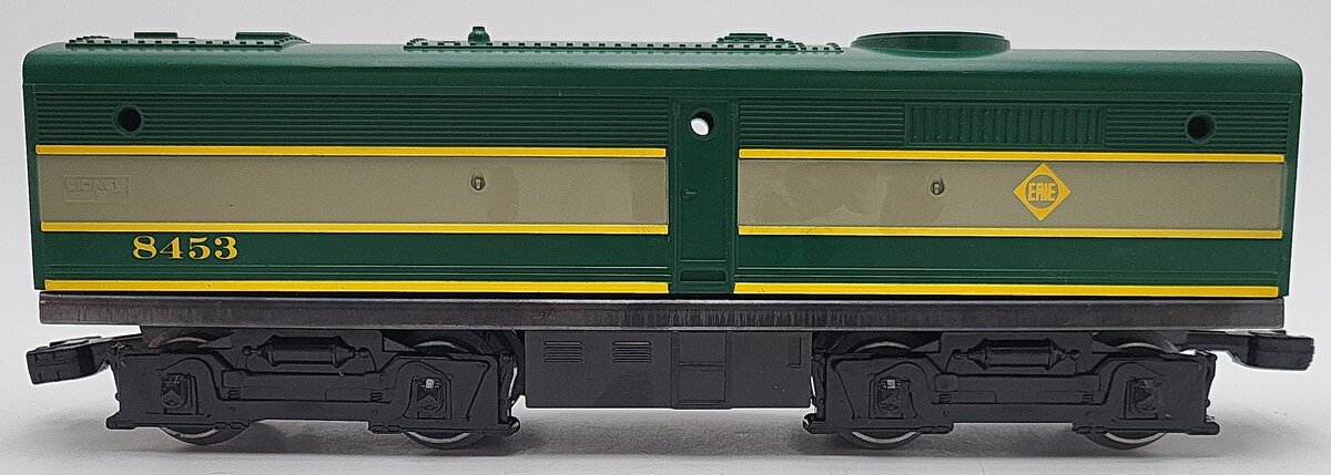 Lionel 6-8453 O Gauge Erie Alco Non-Powered B-Unit Diesel Locomotive #8453 EX/Box