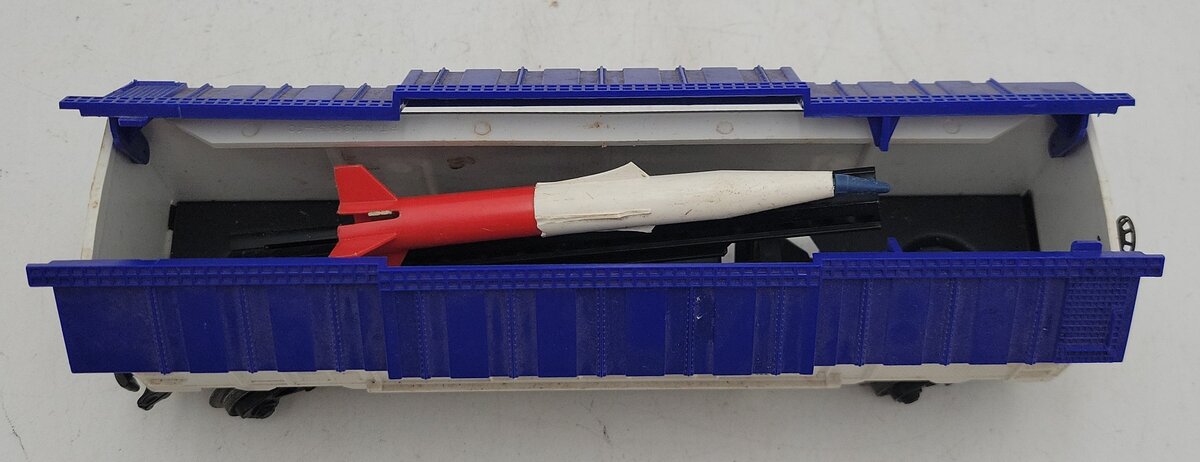 Lionel 3665 Vintage O Gauge US Air Force Minuteman Missile Launching Car VG