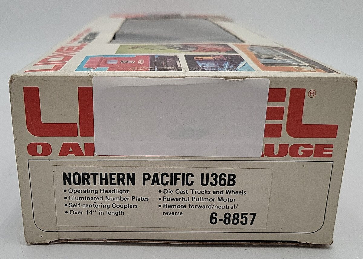 Lionel 6-8857 Northern Pacific U36B Diesel Locomotive EX/Box