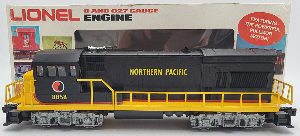 Lionel 6-8858 Northern Pacific U36B Dummy Diesel Locomotive EX/Box