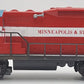 Lionel 6-8866 O Gauge Minneapolis and St. Louis GP-9 Powered Diesel Locomotive EX/Box