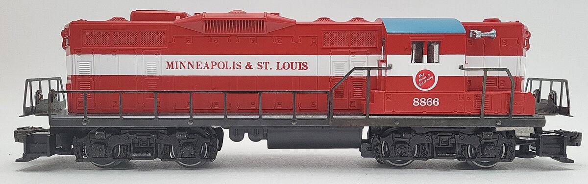 Lionel 6-8866 O Gauge Minneapolis and St. Louis GP-9 Powered Diesel Locomotive EX/Box