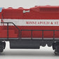 Lionel 6-8867 O Gauge Minneapolis and St. Louis GP9 Non-Powered Diesel Engine VG/Box