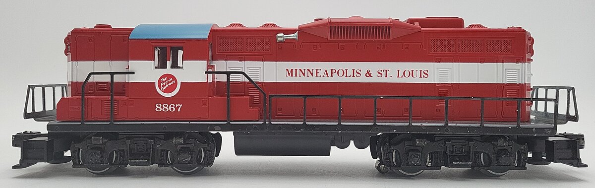 Lionel 6-8867 O Gauge Minneapolis and St. Louis GP9 Non-Powered Diesel Engine VG/Box