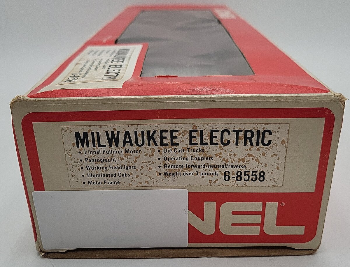 Lionel 6-8558 O Gauge Milwaukee Road GE EP-5 Electric Locomotive #8558 EX/Box