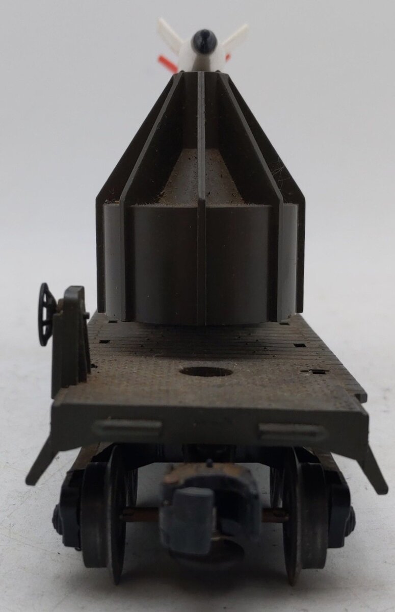 Lionel 6640 Vintage O IRBM USMC Olive Drab Rocket Launcher VG