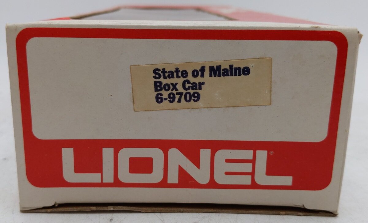 Lionel 6-9709 O Gauge State of Maine Box Car EX/Box