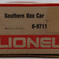 Lionel 6-9711 O Gauge Southern Boxcar #9711 VG/Box
