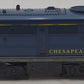 Lionel 230 Vintage O Chesapeake and Ohio Alco A Powered Diesel Locomotive VG