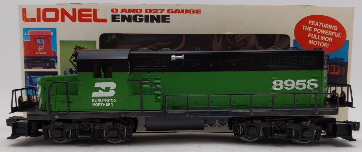 Lionel 6-8958 O Burlington Northern GP20 Dummy Diesel Locomotive #8958 VG/Box