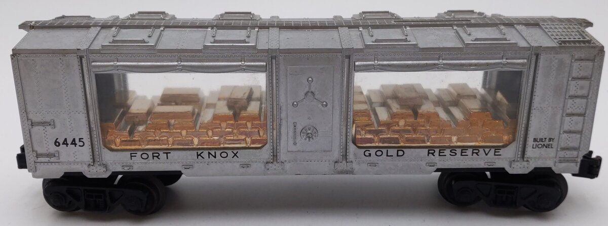 Lionel 6445 Vintage O Fort Knox Gold Bouillon Car VG