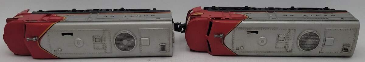 Lionel 220 Vintage O Santa Fe AA Diesel Locomotive Set VG