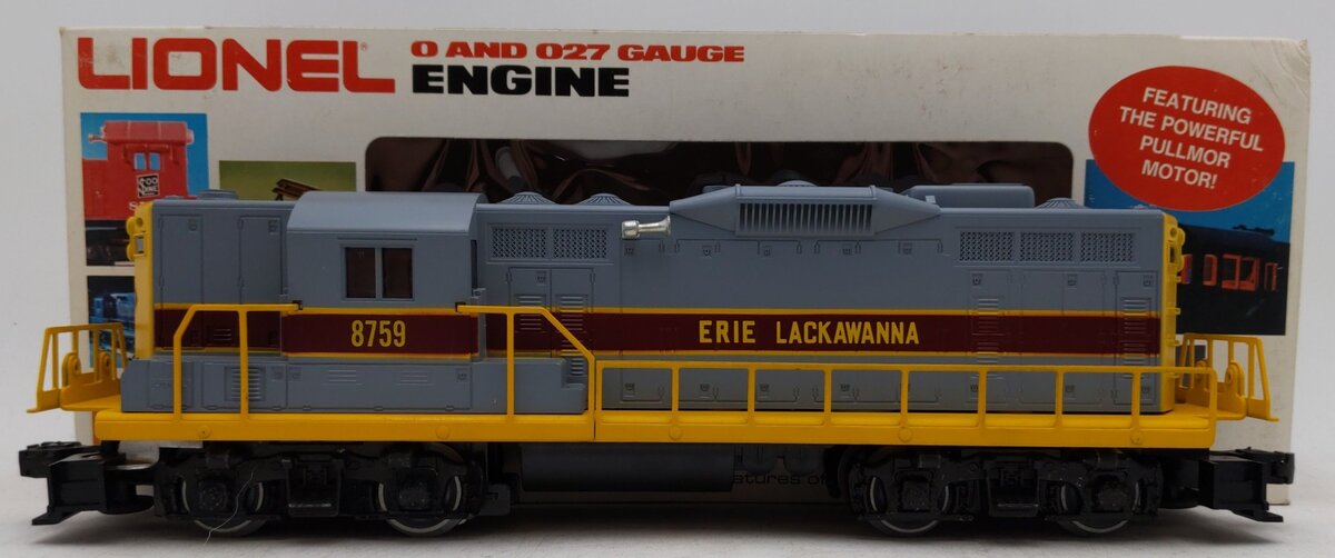 Lionel 6-8759 Erie Lackawanna GP-9 Diesel Locomotive EX/Box