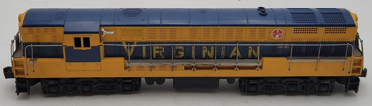 Lionel 2322 Vintage O Virginian Blue & Yellow FM Trainmaster VG/Box