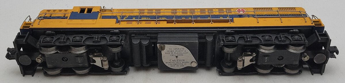Lionel 2322 Vintage O Virginian Blue & Yellow FM Trainmaster VG/Box