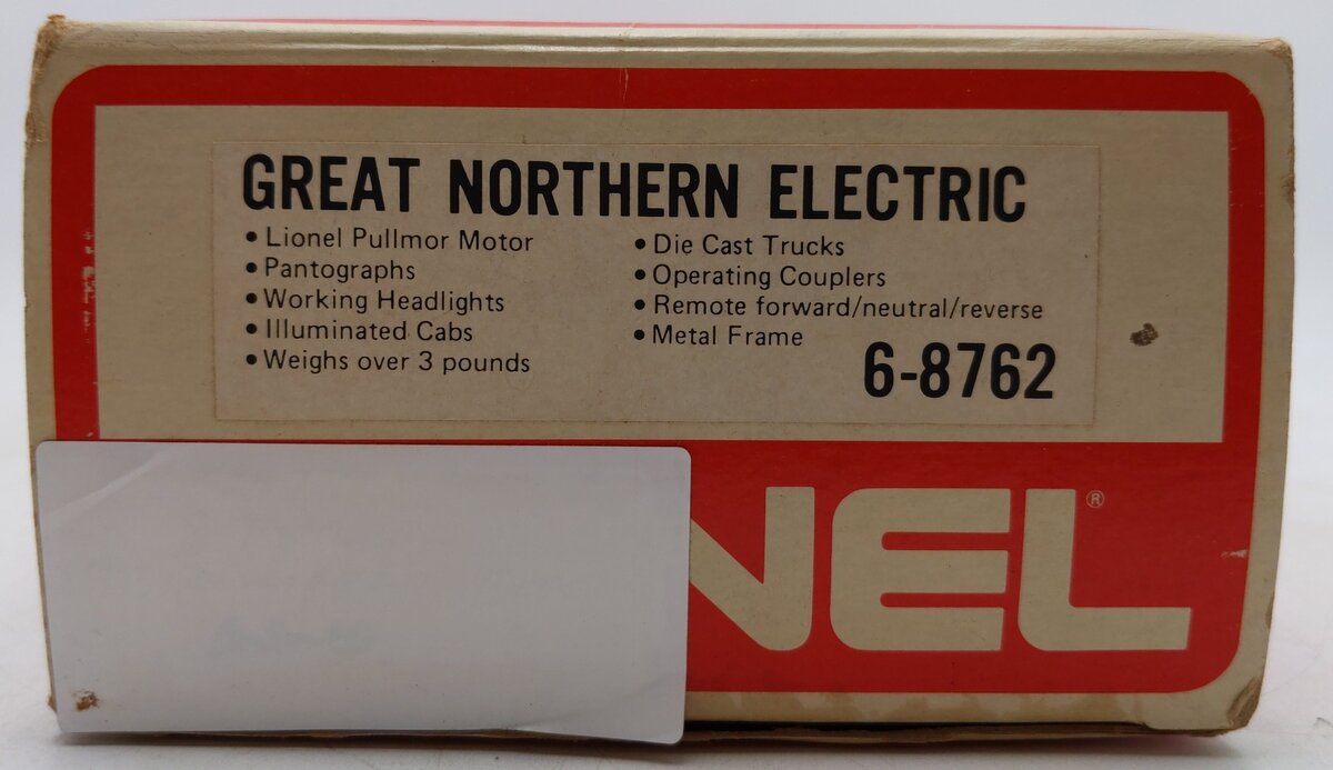 Lionel 6-8762 O Gauge Great Northern EP5 Electric Locomotive #8762 EX/Box