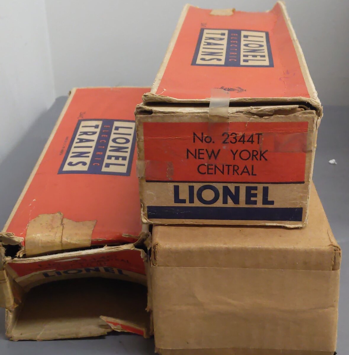 Lionel 2344 Vintage O New York Central F-3 ABA Diesel Locomotive Set VG/Box