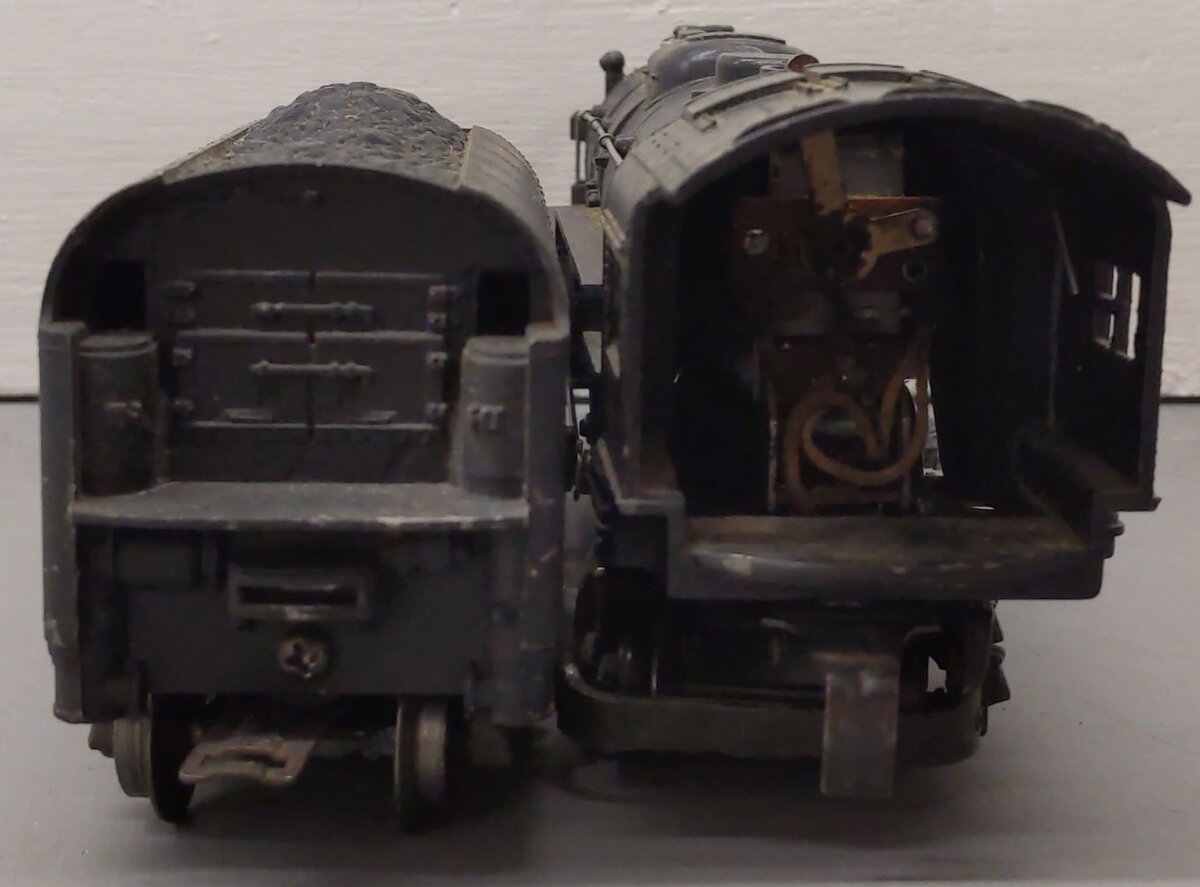 Lionel 2056 Vintage O 4-6-4 Steam Locomotive w/2046W Tender VG