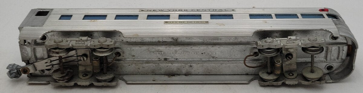 AMT Vintage O Gauge NYC "City Of Detroit" Coach Passenger Car VG/Box