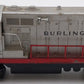 Lionel 2328 Vintage O Burlington GP-7 Powered EMD Diesel Locomotive VG