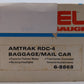 Lionel 6-8868 O Gauge Amtrak RDC-4 Powered Baggage/Mail Car VG/Box