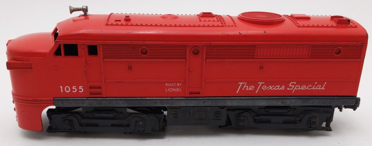Lionel 1055 Vintage O Texas Special Alco A Powered Diesel Locomotive VG